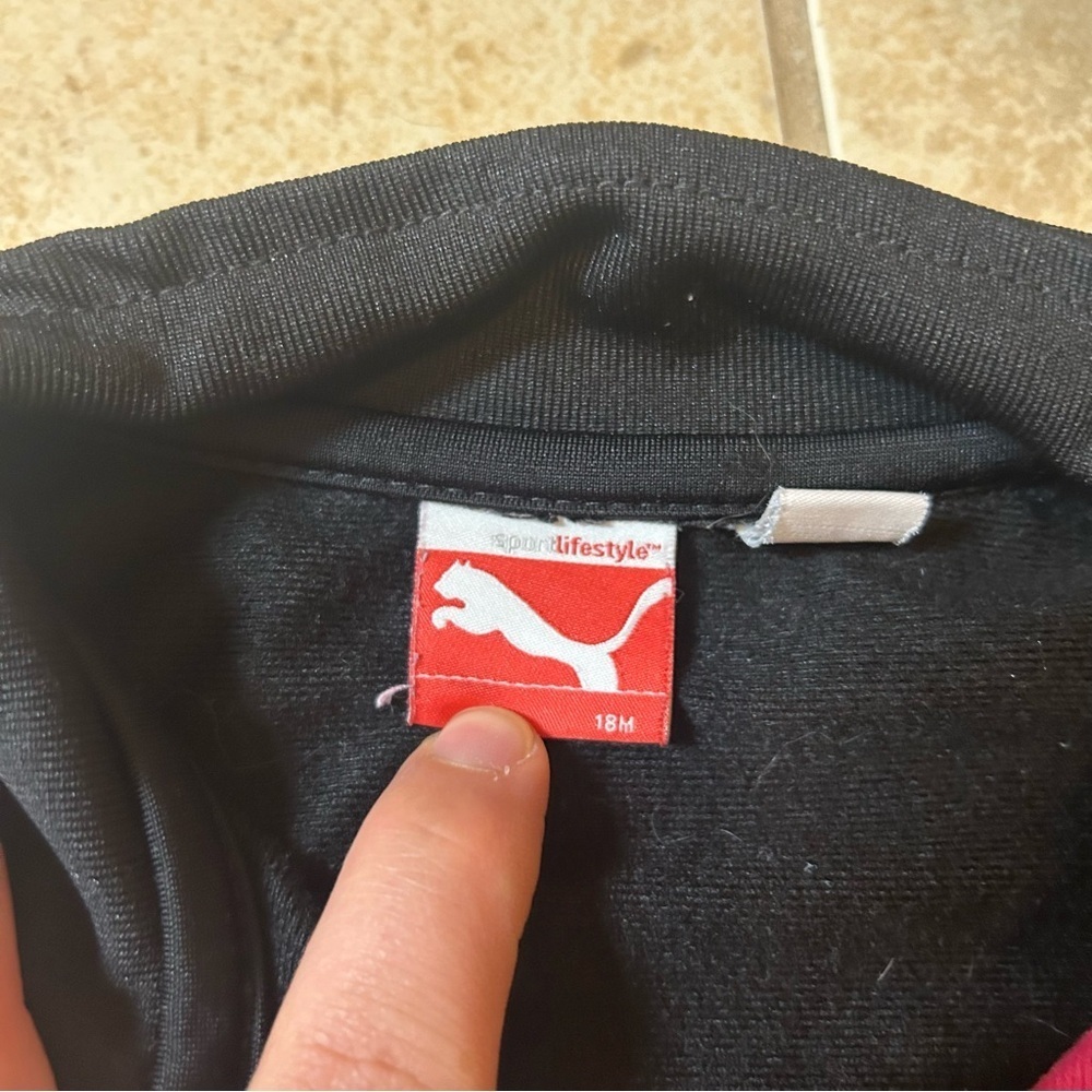 Puma Girls’ 2 Piece Tracksuit Set - Picture 4 of 5